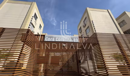 Apartamento mobiliado localizado no Residencial Cora Coralina