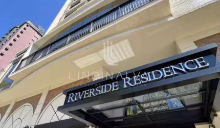Apartamento semi-mobiliado à venda no Edifício Riverside Residence