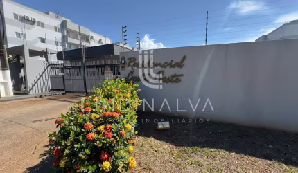 Apartamento com suíte e 2 quartos no Residencial Costa Oeste, na Vila A