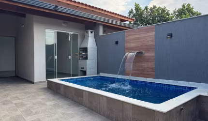 casa lado praia no bopiranga
