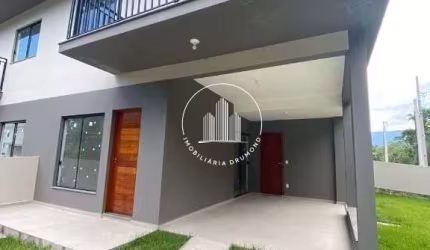 Sobrado Geminado 2 Quartos com 2 Suítes e 102m² - Forquilhas