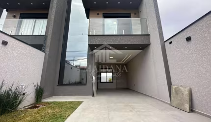 Sobrado Triplex, totalmente moderno à venda no bairro Boneca do Iguaçu em São Jose dos Pinhais
