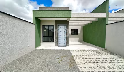 Casa Nova 03 quartos sendo um suíte com espaço de terreno  à Venda, Cruzeiro, São José dos Pinhais,
