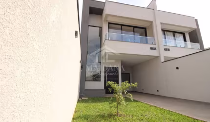 Sobrado Novo 03 quartos sendo 01 suíte à Venda, no bairro Cidade Jardim em São José dos Pinhais, PR