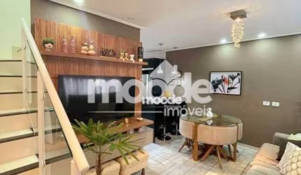 Sobrado com 2 suítes à venda, 124 m² por R$ 685.000 - Chácara Pavoeiro - Cotia/SP
