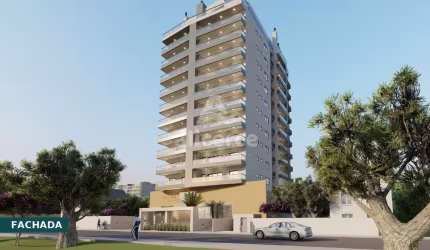 Apartamento com 3 suítes e sacada com churrasqueira em Barreiros - São José - SC
