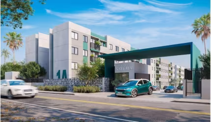Apartamento no Residencial Naturia – 2 dormitórios com sacada em São José/SC
