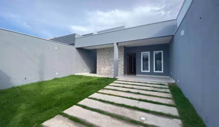 Casa Nova com 3 Quartos e Ótimo Acabamento no Araçagy, São José de Ribamar, MA