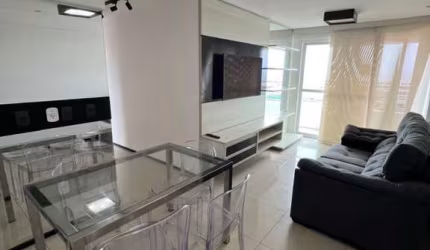 Aluguel: Apartamento Mobiliado e Projetado com Vista Mar  3 Quartos (2 Suítes), 75m², 2 Vagas  Piso Porcelanato  Cohajap, São Luís, MA