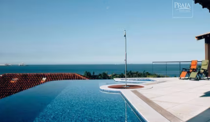Casa 4 Quartos à venda no Morro do Moreno, com 420m² Vista Ampla para Mar - Vila Velha/ES