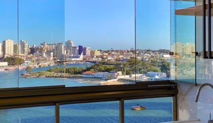 Apartamento com 3 dormitórios à venda, 100 m² por R$ 1.780.000 - Praia do Morro  - Guarapari/ES