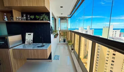 Maximus finamente montado e climatizado com vista para o mar