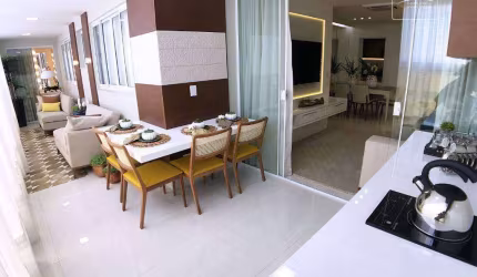 Apartamento porteira fechada com 4 dormitórios à venda, 136 m² por R$ 2.210.000 - Praia da Costa - Vila Velha/ES