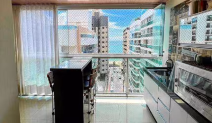 Apartamento com 3 quartos, vista para o mar, sol da manhã, 100 m² - Na Rua Goiânia, Praia de Itapoã