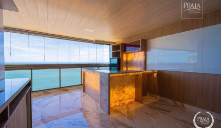 Estilo Casa Cor frentaço para o mar da Praia de Itaparica