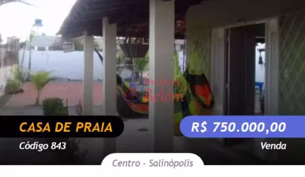 Casa de Praia dos Sonhos na Praia do Atalaia / Salinas