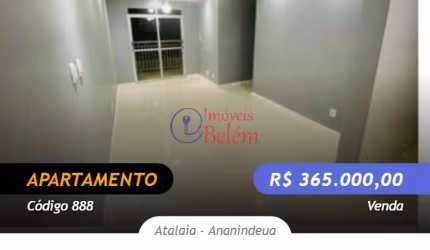 Apartamento para venda no Condomínio Ville Ametista com 3/4 sendo 1 suíte