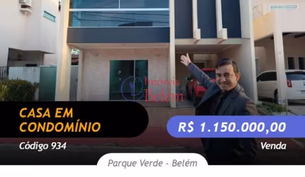 Imóveis Belém Vende Casa no Cidade Jardim I