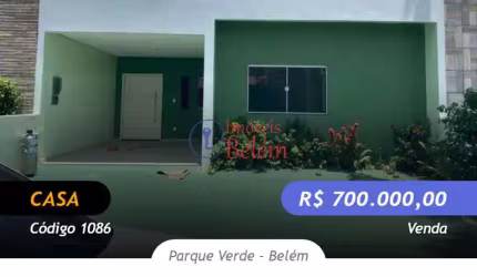 Imóveis Belém vende casa no Cond. Jardim Espanha
