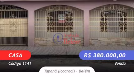 Imóveis Belém vende casa na Cordeiro de Farias
