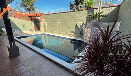 Oportunidade Casa 4 dormitórios com piscina e área de lazer com vista mar - Mongagua, Agenor de Campos