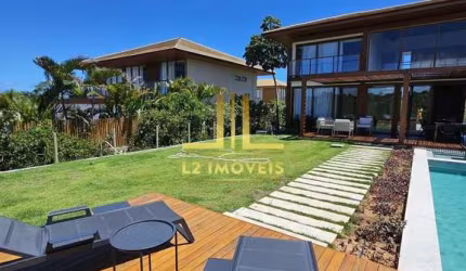 CASA LUXUOSA - 6 SUÍTES - PORTEIRA FECHADA - AÇU DA TORRE - MATA DE SÃO JOÃO