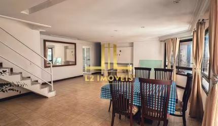 APARTAMENTO COBERTURA - 4 QUARTOS SENDO 2 SUÍTES - VISTA MAR - CORREDOR DA VITORIA