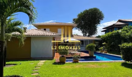 CASA LUXUOSA - 4 SUÍTES - PORTEIRA FECHADA - SAUÍPE