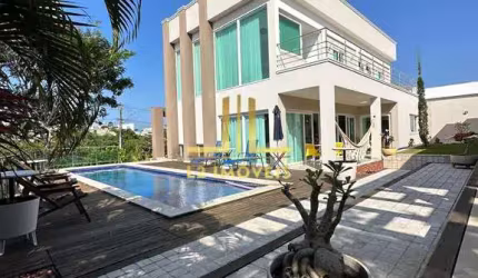 CASA LUXUOSA - 4 SUÍTES - NASCENTE TOTAL - ALPHAVILLE LITORAL NORTE 2