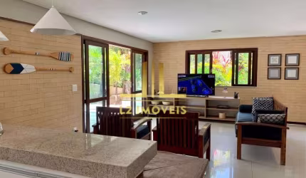 CASA EM CONDOMÍNIO - 4 QUARTOS COM 3 SUÍTES - PRAIA DO FORTE