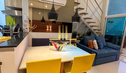APARTAMENTO LOFT LUXUOSO - 1 SUÍTE - PATAMARES