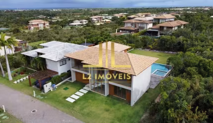 CASA LUXUOSA - 6 SUÍTES - PORTEIRA FECHADA -  PRAIA DO FORTE