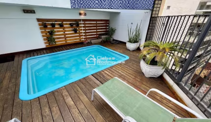 Cobertura triplex - a 1 quadra do mar