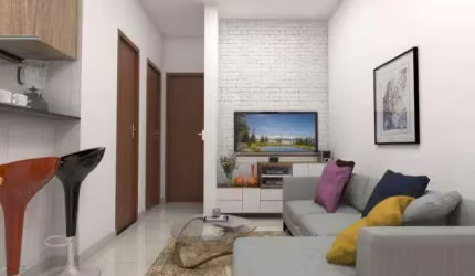 APARTAMENTO à venda, 1 quarto, 1 suíte, 1 vaga, Santa Mônica - Uberlândia/MG
