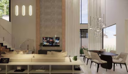 CASA RESIDENCIAL à venda, 4 quartos, 4 suítes, 3 vagas, GRANJA MARILEUSA - Uberlândia/MG