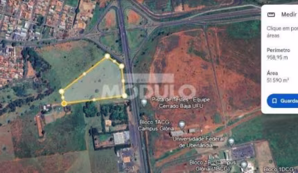 ÁREA à venda, Custódio Pereira - Uberlândia/MG