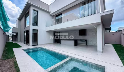 CASA DE CONDOMÍNIO à venda, 4 quartos, 4 suítes, 5 vagas, JARDIM SUL - Uberlândia/MG