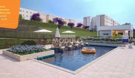 APARTAMENTO à venda, 2 quartos, 1 vaga, Chácaras Tubalina e Quartel - Uberlândia/MG