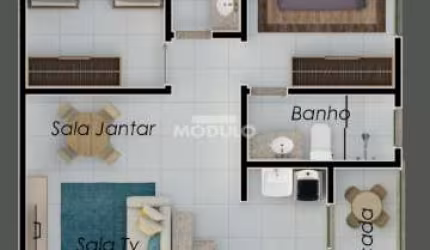 APARTAMENTO à venda, 2 quartos, 1 suíte, 1 vaga, Martins - Uberlândia/MG