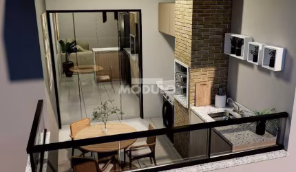 APARTAMENTO à venda, 2 quartos, 1 suíte, 1 vaga, TIBERY - Uberlândia/MG