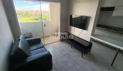 Apartamento mobiliado para locação, bairro Tibery com 2 quartos
