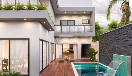CASA DE CONDOMÍNIO à venda, 3 quartos, 3 suítes, 2 vagas, NOVO MUNDO - Uberlândia/MG
