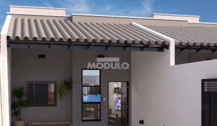 CASA RESIDENCIAL à venda, 2 quartos, 1 suíte, 2 vagas, JARDIM IPANEMA - Uberlândia/MG