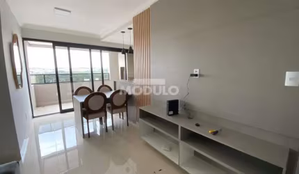 Apartamento mobiliado para locação no bairro Santa Mônica com 2 quartos