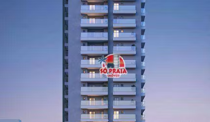 Apartamento à venda, 86 m² por R$ 600.000,00 - Canto do Forte - Praia Grande/SP