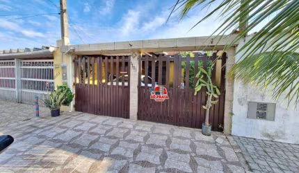 Casa com 2 dormitórios à venda, 84 m² por R$ 266.000,00 - Balneário Jussara - Mongaguá/SP