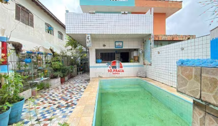 Sobrado com 2 dormitórios à venda, 166 m² por R$ 480.000,00 - Balneário Flórida Mirim - Mongaguá/SP