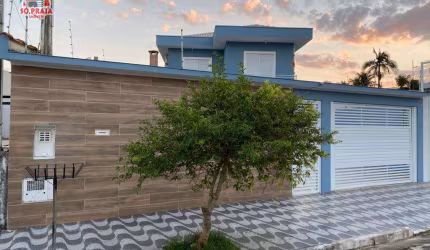 Sobrado com 4 dormitórios à venda, 190 m² por R$ 1.431.000,00 - Solemar - Praia Grande/SP