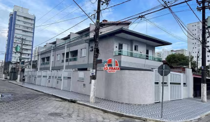 Sobrado à venda, 90 m² por R$ 540.000,00 - Aviação - Praia Grande/SP