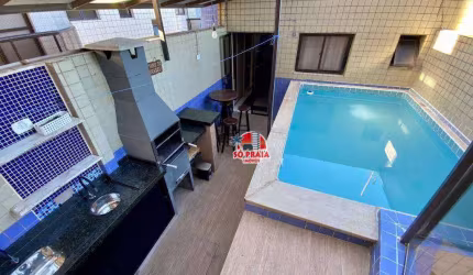 Cobertura à venda, 86 m² por R$ 450.000,00 - Centro - Mongaguá/SP
